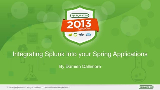 Integrating Splunk into your Spring Applications