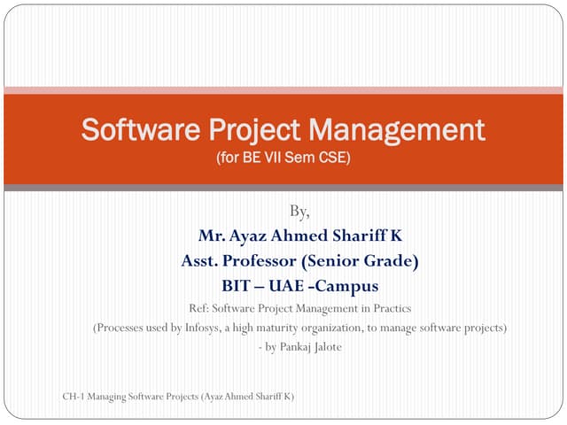 Software Project Management