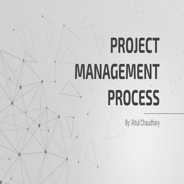 Project Management Process