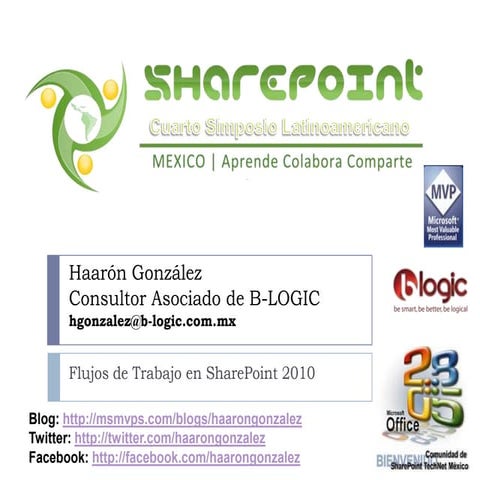 Flujos de Trabajo en SharePoint 2010