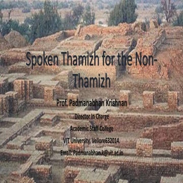 Spoken Thamizh for the Non-Thamizh.pptx