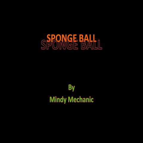 Sponge ball