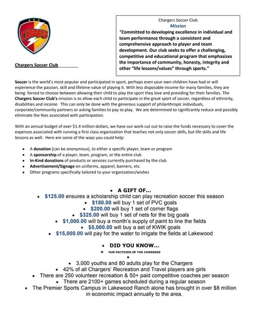 Sponsorship Letter