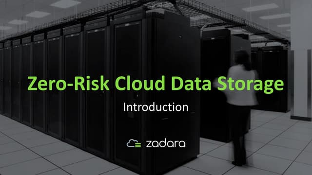 Zero-risk 엔터프라이즈 클라우드 스토리지 - 조순현 부장, Zadara :: AWS Summit Seoul 2019