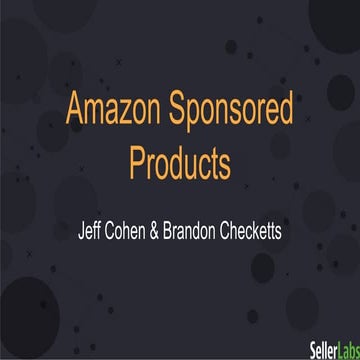 The Easy Way to Run Profitable Sponsored Products Campaigns