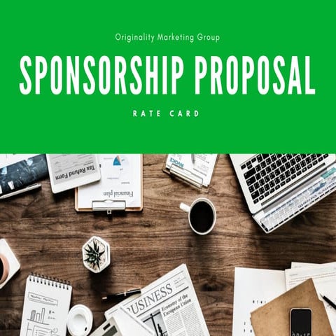 Sponsorship Proposal Rate Card - 2018 | PDF