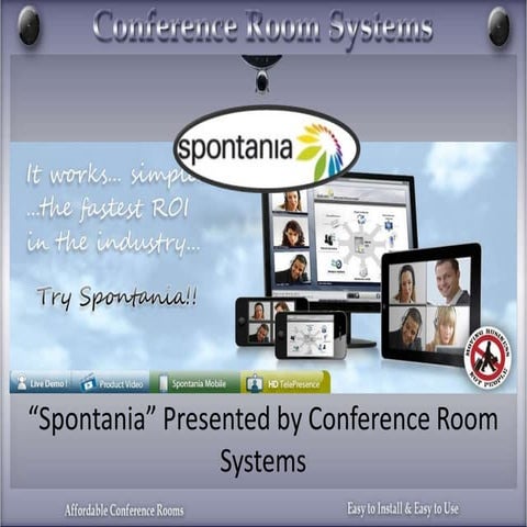 Spontania Online Video Conferencing
