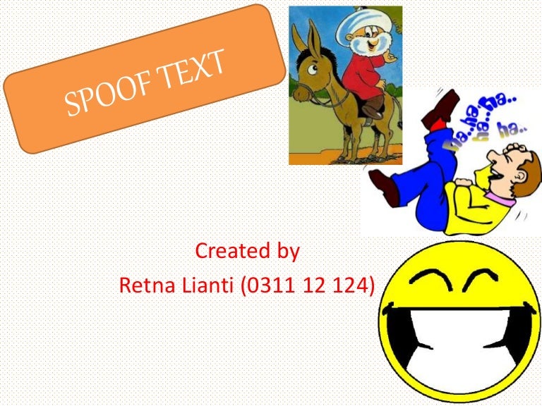 Spoof Ppt