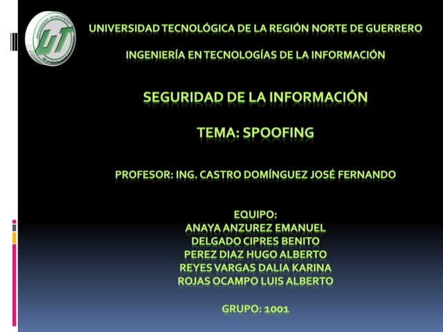 Spoofing