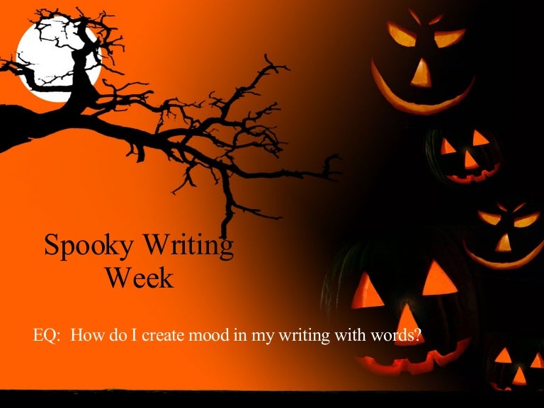 Spooky Writing Week