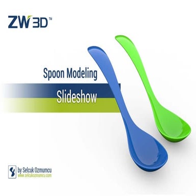 Spoon modeling with ZW3D | PDF