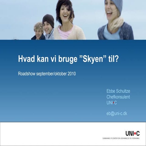 Spor 1 skyen_2010_roadshow | PPT