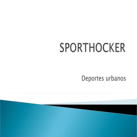 Sporthocker
