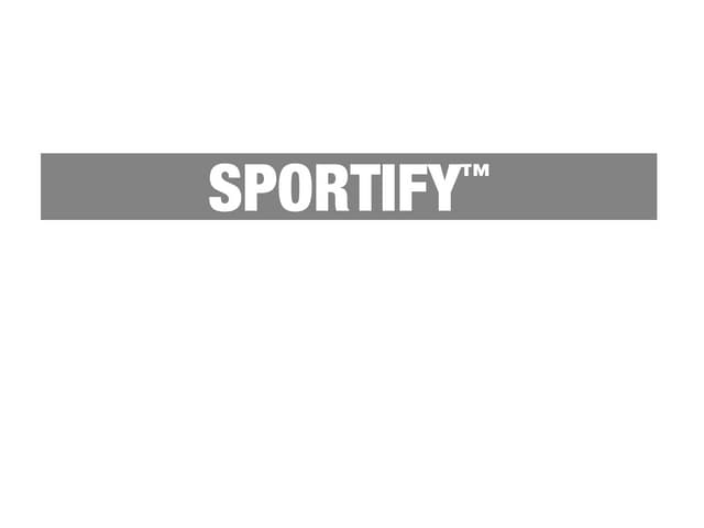Sportify Intro