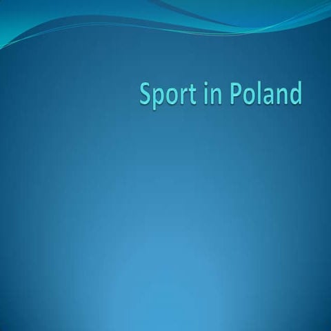 Sport in poland