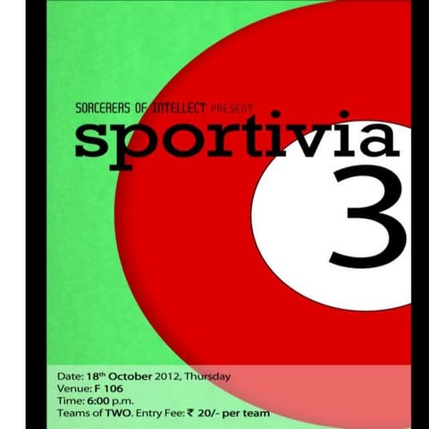 Sportivia prelims answers