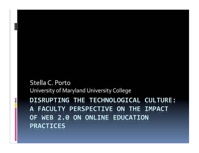 S Porto Eden Lisbon 2008 Presentation