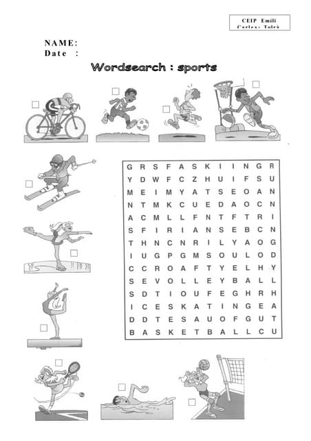 Kids Stories Sports Activity | PDF