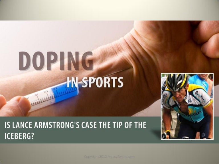 Doping In Sports Is Lance Armstrong Case The Tip Of The Iceberg?