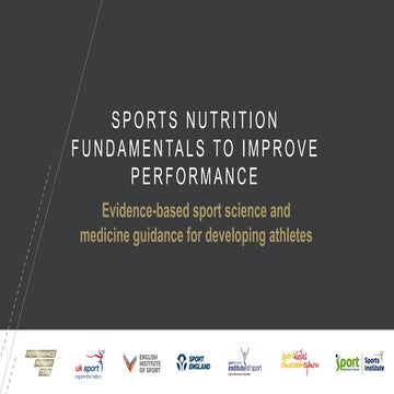 Sports Nutrition and Athletes Performance | PDF