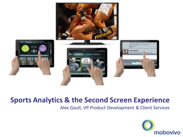 Sports analytics and the second screen