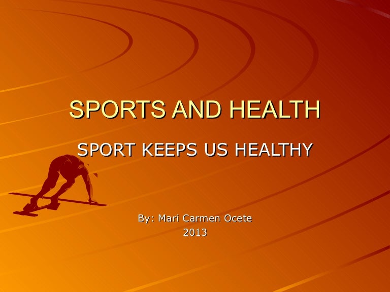 Sports and health