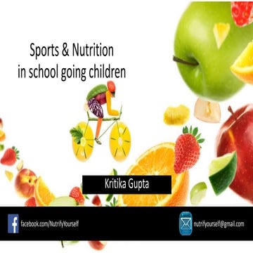Sports and nutrition