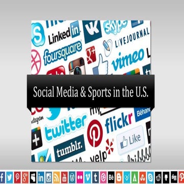 Sports Properties and Social Media