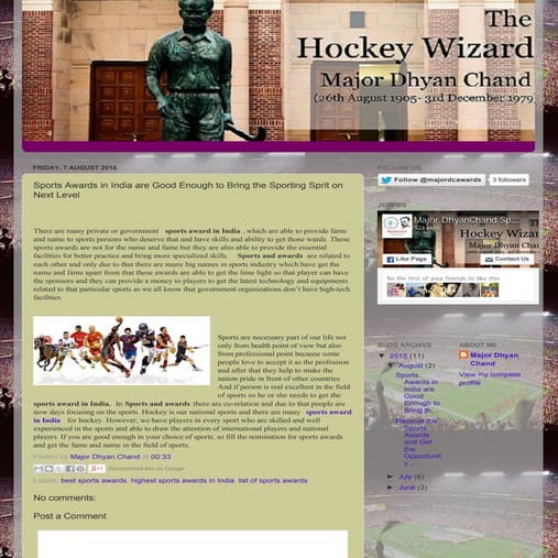 Sports Awards in India are Good Enough to Bring the Sporting Sprit on