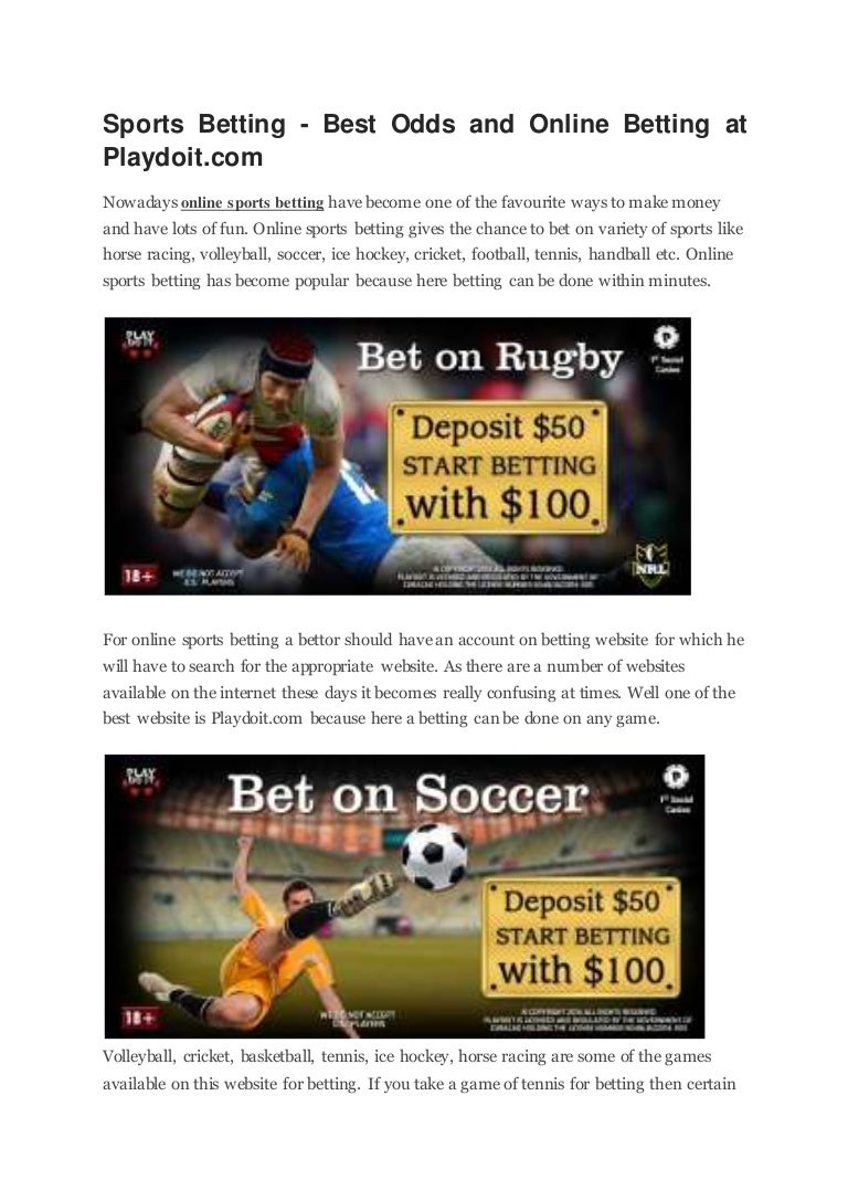 Sports betting best odds and online betting at