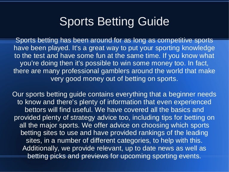 Best way to win money sports betting games Best way to win money sports betting games