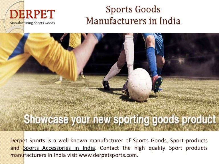 Sports Goods Manufacturers in India