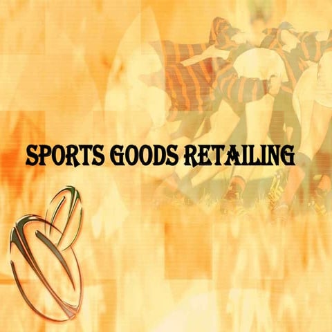 Sports goods retailing
