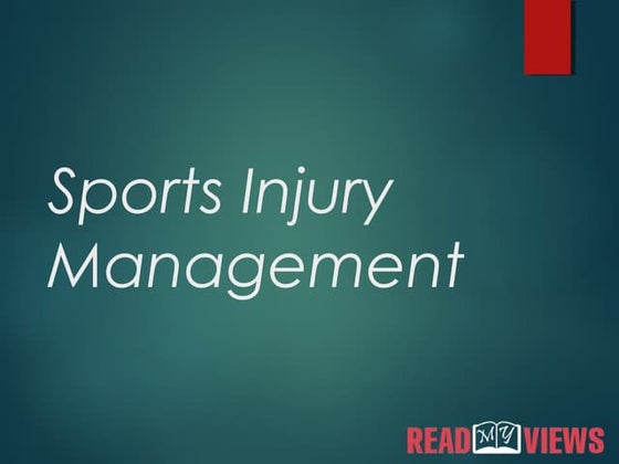 Common sports injuries | PPT