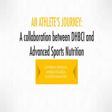 Sports nutrition final presentation (2)