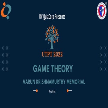 UTPT 2022 sports quiz prelims