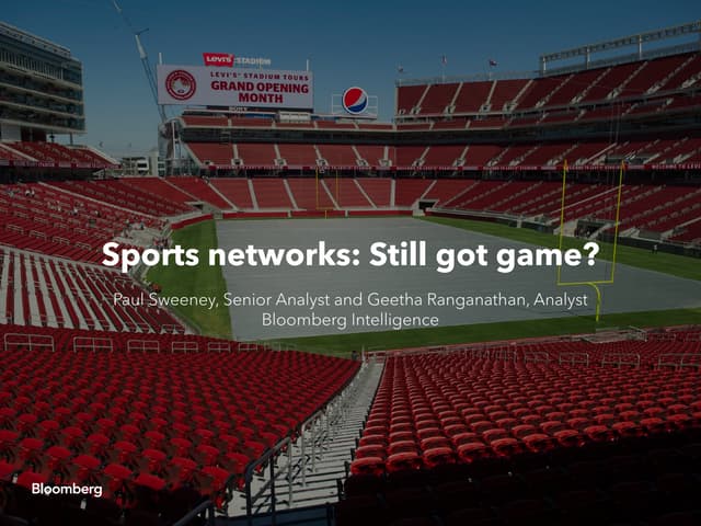 Sports networks: Still got game? 