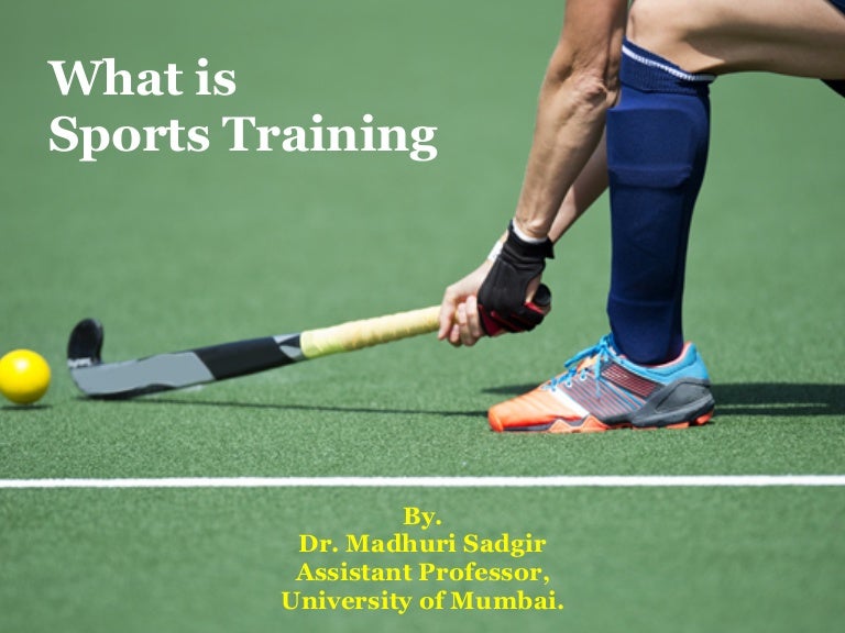 Sports Training Definition