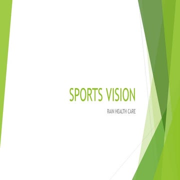 Sports vision