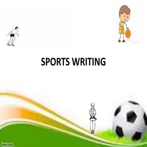 Sports writing