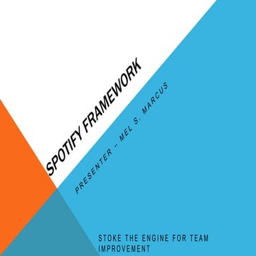 Learn Spotify (an Agile Framework)