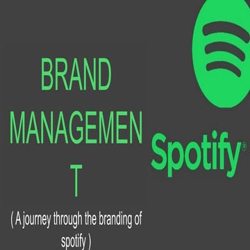 Spotify presentation