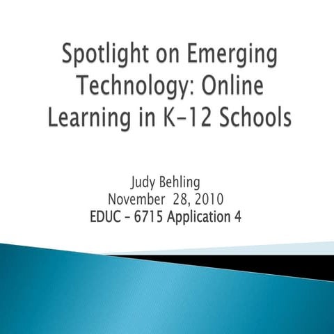 Spotlight on emerging technology