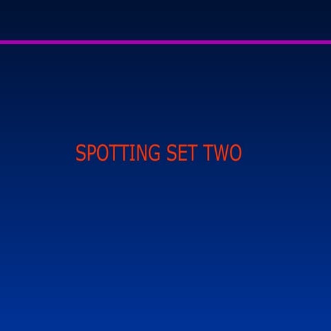 Spotting 1 | PPT