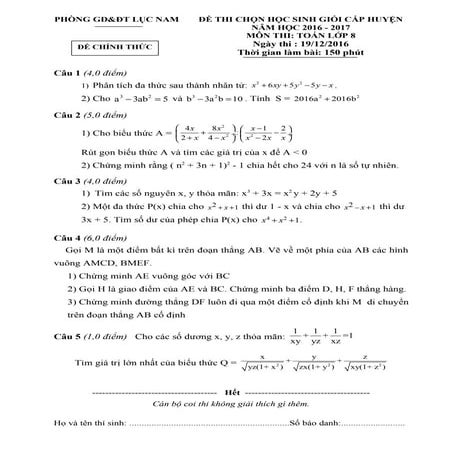 Toán 8 hsg 2016 2017