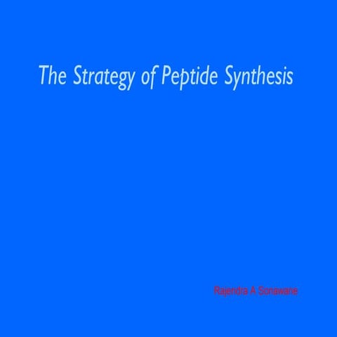 Solid Phase Peptide Synthesis(Rajendra Sonawane)