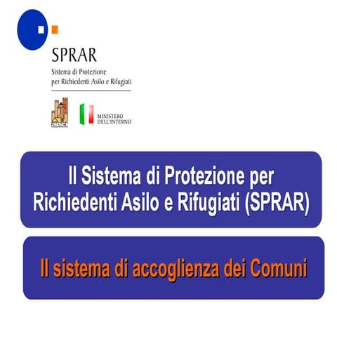 Sprar presentazione 2017 02 webinar | PPT