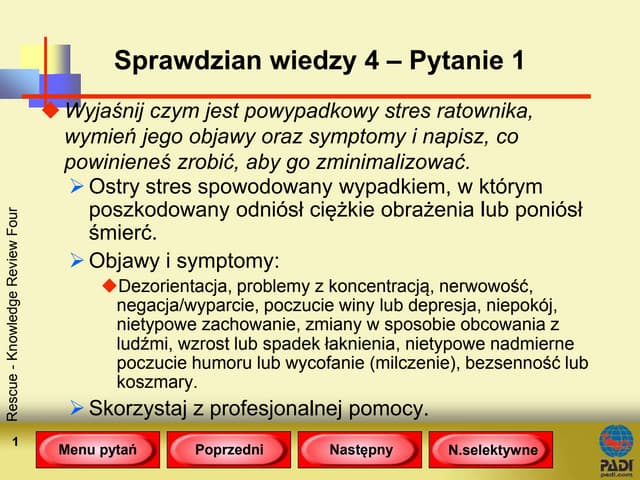 Sprawdzian Wiedzy Po 4 Klasie Z Polskiego - Sprawdzian wiedzy 4 | PPT
