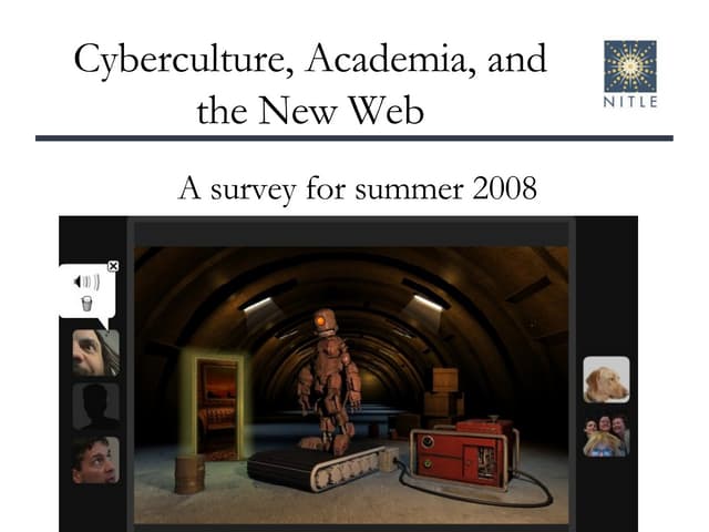 Emerging technologies for teaching and learning: into fall 2008