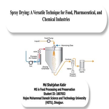 Spray Drying: a comprehensive presentation.pptx